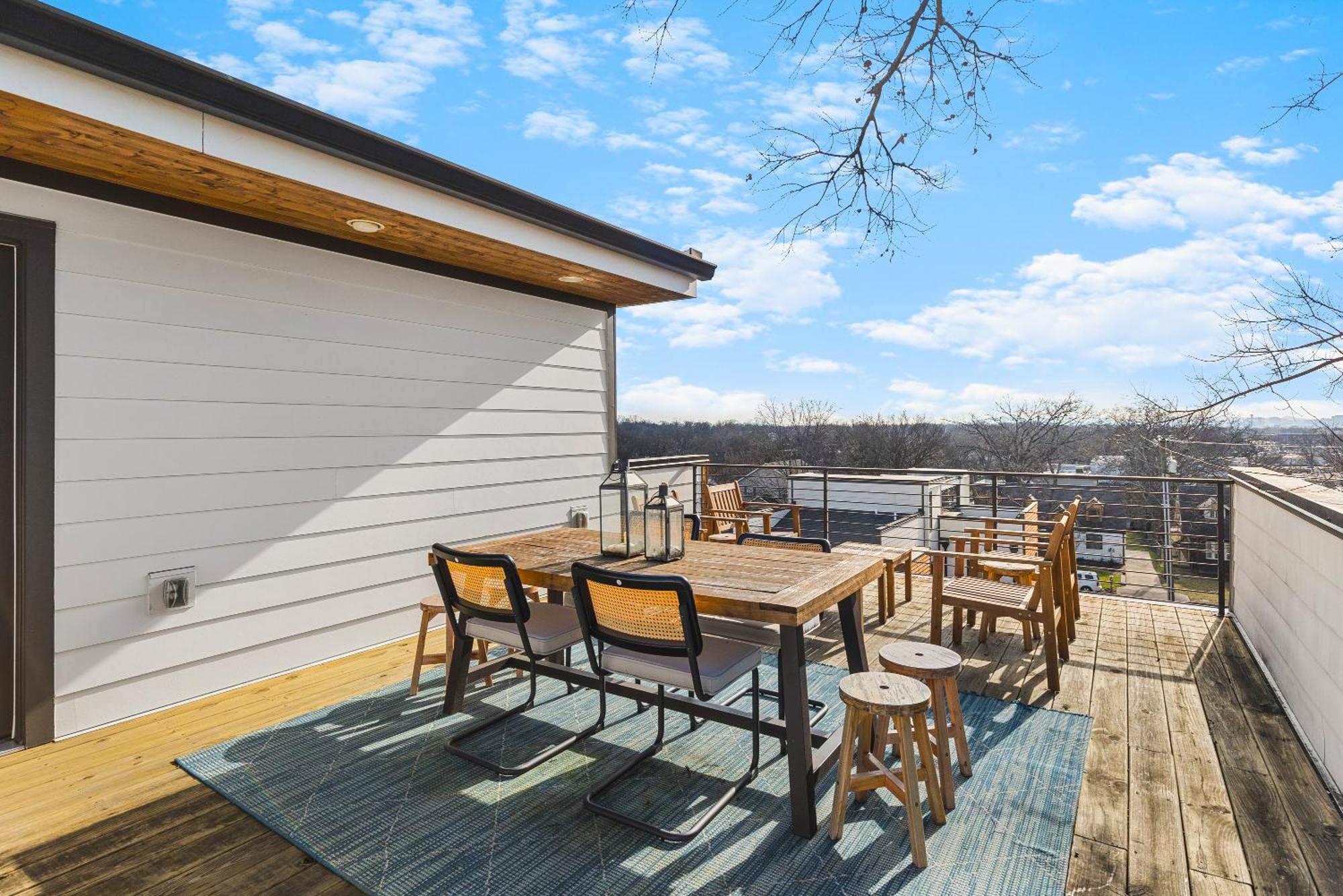 Modern Luxury Rooftop Deck, 3 Mi To Downtown Нашвил Екстериор снимка